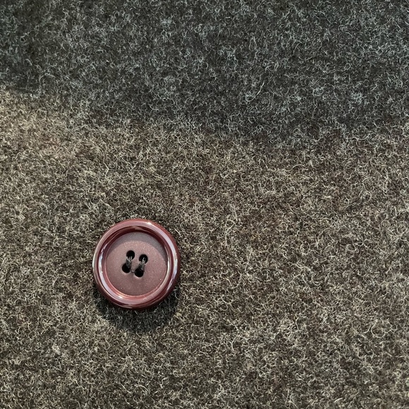 Vintage Brown Wool Winter Jacket from Unique Designer - Picture 4 of 5